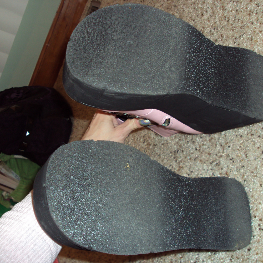 Pink punk boots - Picture 5 of 5